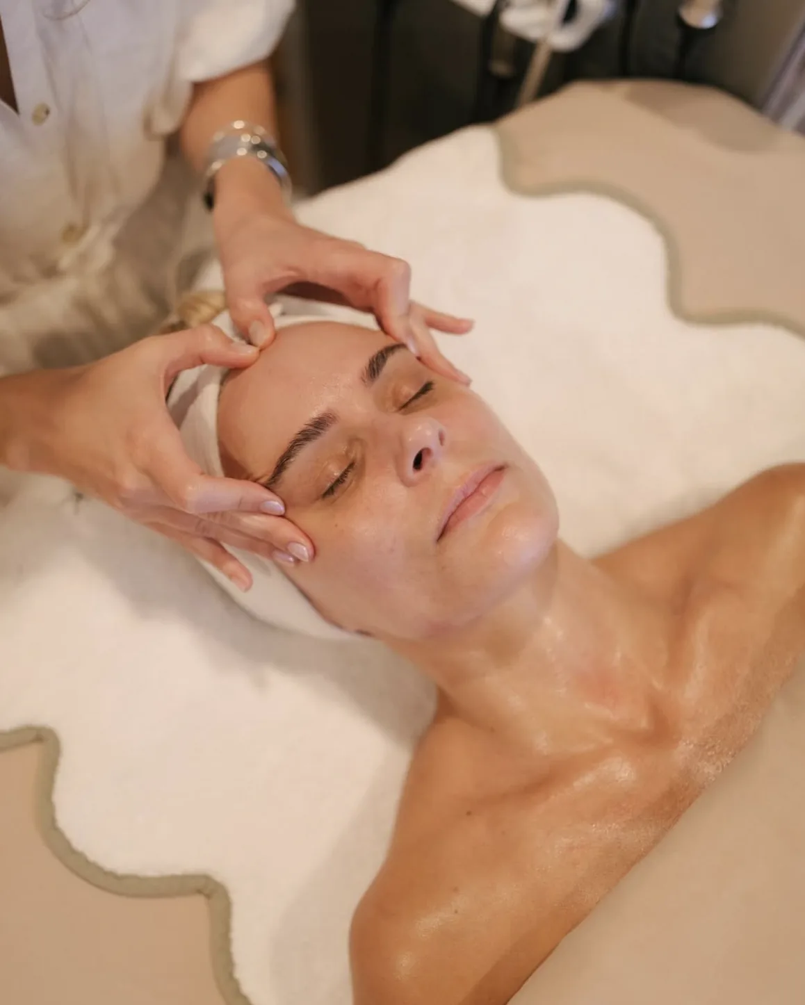 Elizabeth’s treatment room at Michele Holmes Studio